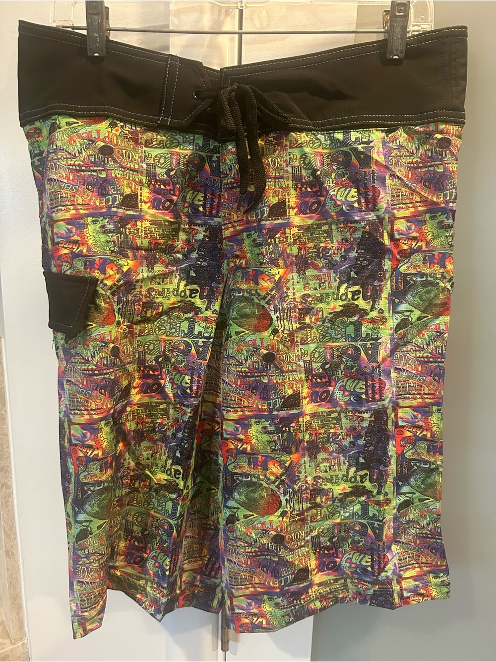 Aquadelics Jammin On Maui Acid Test Beach Board Shorts